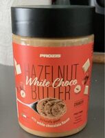 Hazelnut butter with white choco