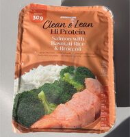 Clean & Lean Hi Protein Salmon with Bastami Rice & Broccoli