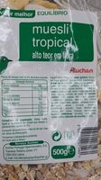 Muesli tropical auchan