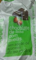 Chocolate con leche con avellanas