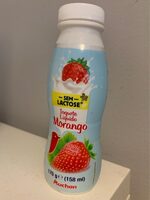 Yaourt Liquide sans Lactose à la Fraise