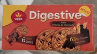 Digestive aveia pepitas de chocolate