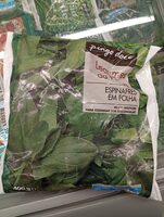 Espinafres em Folha