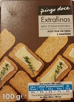 Mini tostas integral