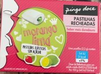 Pastilhas Recheadas Morango Lima