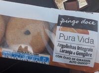 Argolinhas Integrais Laranja e Gengibre