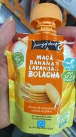 Maçã Banana Laranja Bolacha com