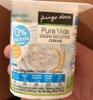 Iogurte sem Lactose Cereais