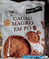 Cacau magro em pó