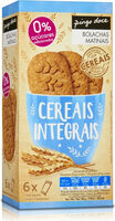 Bolachas Matinais Cereais Integrais