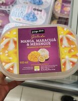 Gelado manga maracujas merengue