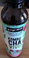 Bebida de Chá Fermentado Kombucha Vivo Framboesa