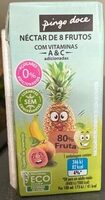 Néctar de 8 Frutos com Vitaminas A & C adicionadas