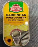 Sardinhas em óleo vegetal