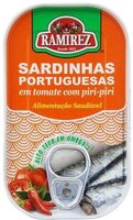 Sardinhas portuguesas em tomate picante