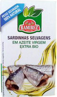 Sardinhas Selvagens em Azeite Virgem Extra Bio