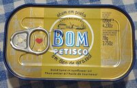 Atum em posta em óleo vegetal