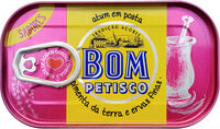 Atum em posta pimenta da terra e ervas finas