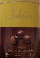 Noisettes enrobées de chocolat