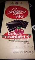 Dark chocolate with cranberry