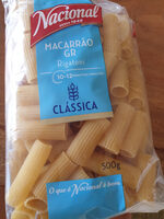 Macarrão Gr Rigatoni