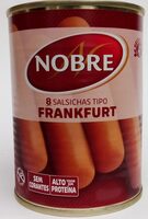 8 Salsichas tipo Frankfurt