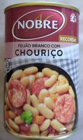 Chouriço com feijao branco