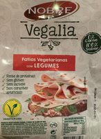 Fatias vegetarianas com legumes