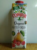 Compal pera & framboesa