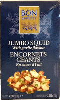 Encornets géants en sauce à l'ail