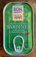 Sardines à l'Huile d'Olive Piquante
