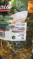 Leziria Vinaigre de Vin Blanc