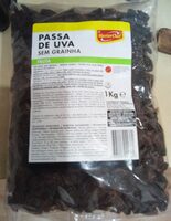Passa de uva sem grainha