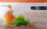 Infusão cidreira com mel