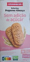 Bolachas Pequeno Almoço