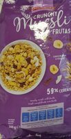 Crunchy muesli frutas