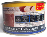 Atum Posta em Óleo Vegetal