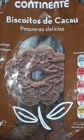 Biscoitos de cacau