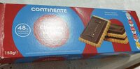 Bolacha Coberta com Chocolate de Leite