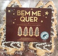 Biscoito Árvore de Natal com Creme de Cacau, Chocolate de Leite, Chocolate Branco e com Pepitas Coloridas
