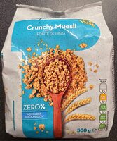 Crunchy Muesli Zero Açúcares Adicionados