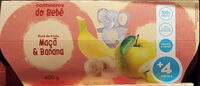 Puré de Fruta Maçã & Banana