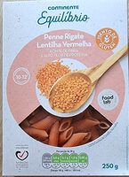 Penne Rigate Lentilha Vermelha