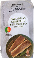 Sardinhas sem Pele e sem Espinha em Azeite