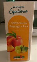 100% Sumo Pêssego e Uva