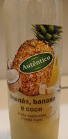 Ananás, banana e coco