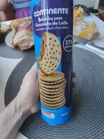 Bolachas com Chocolate de Leite l