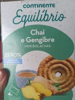 Chai e Gengibre Mini Bolachas