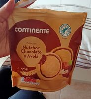Bolachas Nutchoc Chocolate e Avelã