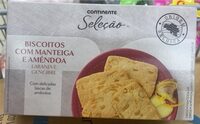 Biscoitos com Manteiga e Amêndoa Laranja e Gengibre